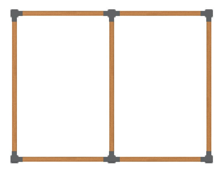 Pergola Support Bracket/ 4-Arm for 6 x 6 Posts---QUAD