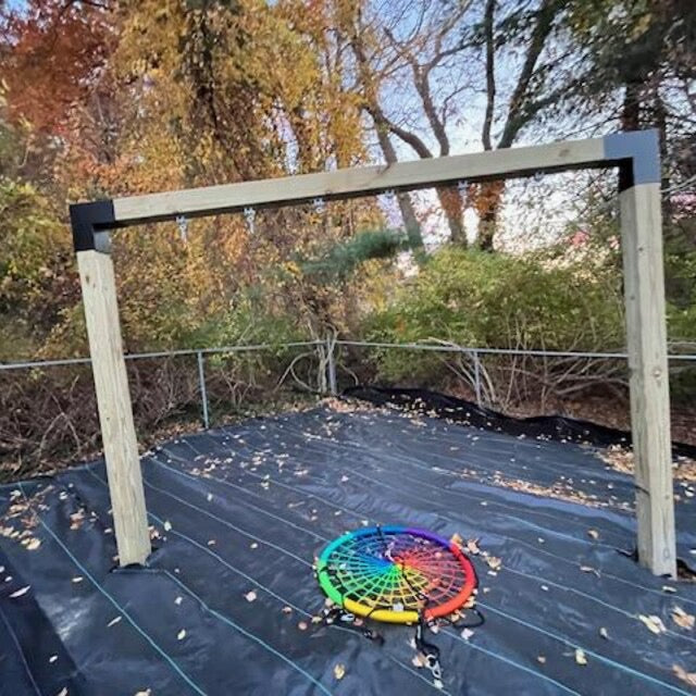 Pergola Support Bracket, “L” for 6 x 6 Posts