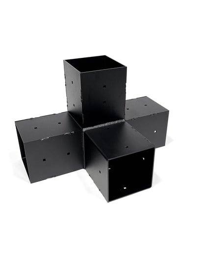 Pergola Support Bracket/ 4-Arm for 6 x 6 Posts---QUAD