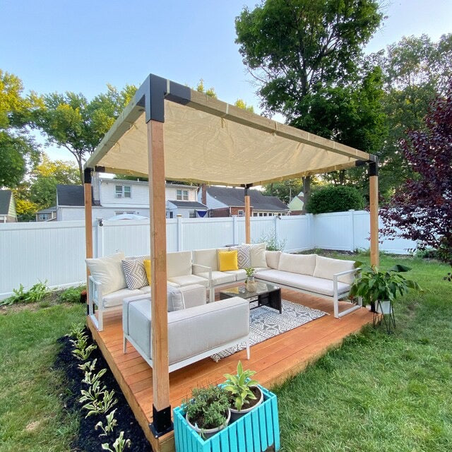 Pergola Corner/ 3- Arm for 4 x 4 Posts