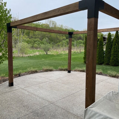 Pergola Corner/ 3- Arm for 6 x 6 Posts